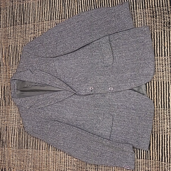 VINTAGE MAGEE IRISH DONEGAL HANDWOVEN TWEED SPORT COAT BLAZER - Picture 3 of 13